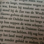 excerpt of Dutch Translation of JRR Tolkien's Smith of Wootton Major, 1967