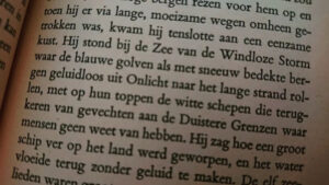 excerpt of Dutch Translation of JRR Tolkien's Smith of Wootton Major, 1967